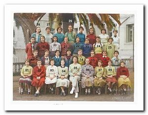 LYCEE STEPHANE GSELL 1956 3 EME B2